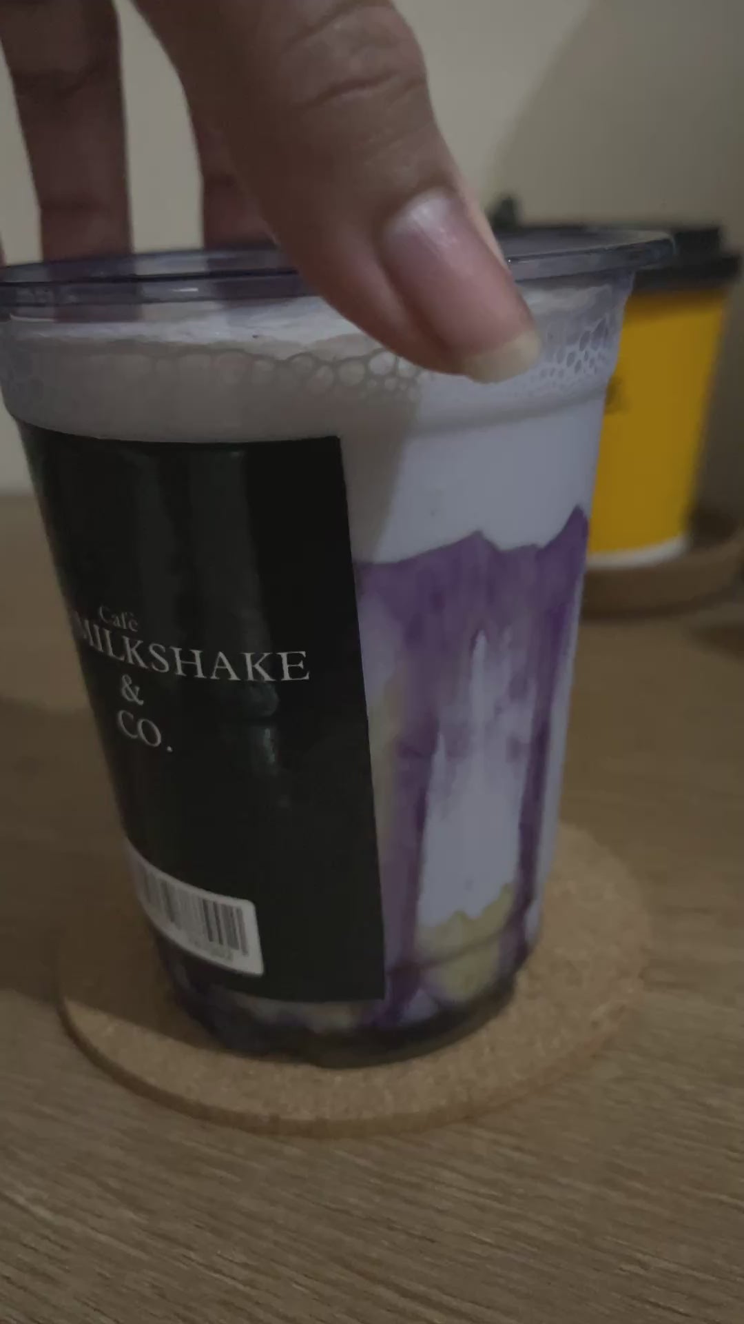 Caramel Blueberry Shake